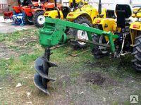 Ямобур 1W-20 навесной на минитрактор