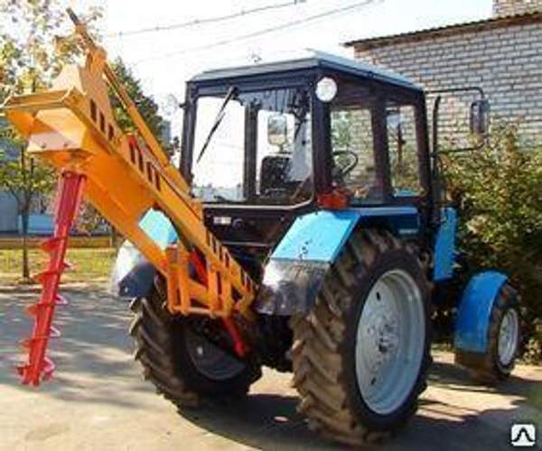 Ямобур ДЭМ-112 навесной на трактор МТЗ