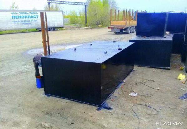 Ёмкость на 10м3 , металлический бак Септик в загородный дом