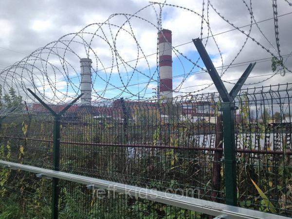 Забор из сварной сетки 3D