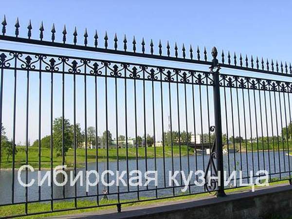 Заборы и ограждения металлические, для дома или организации - изготовим по вашим размерам