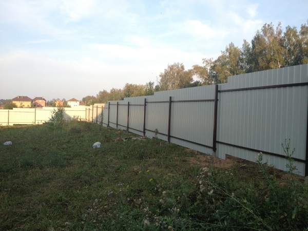 Заборы из поликарбоната