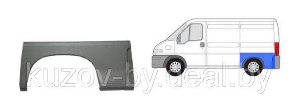 Заднее крыло короткая база фиат дукато/ пежо боксер / ситроен джампер