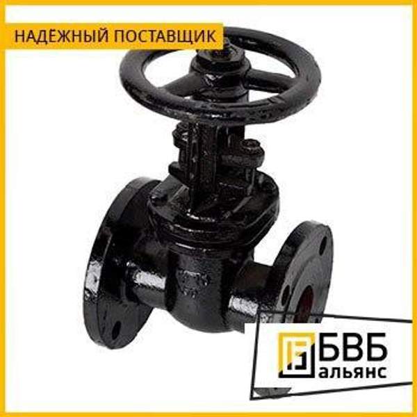 Задвижка чугунная шиберная Ду 100 Ру 10