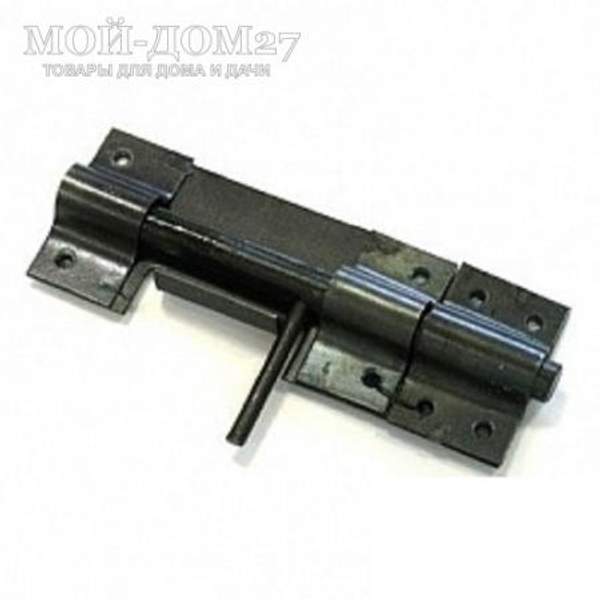 Задвижка дверная (L-130, D-14) крашенная (E)