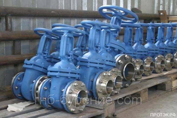 Задвижка GVP 100 с обрезиненным клином PN10