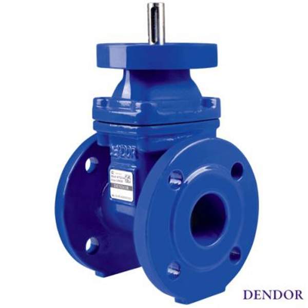 Задвижка клиновая фланцевая чугунная под электропривод