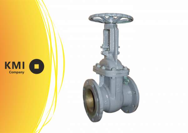 Задвижка клиновая с выдвижным шпинделем 30кч70бр Ду80 Ру4, двухдисковая