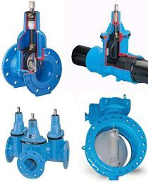 Задвижки HAWLE от DN50 до DN600 PN от 1.0 до 2,5 МПа