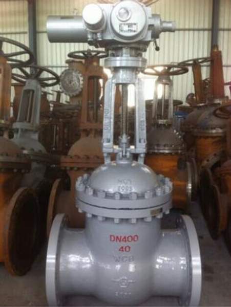 Задвижки стальные с электроприводом 30с915нж Ру40 Ду400 Китай