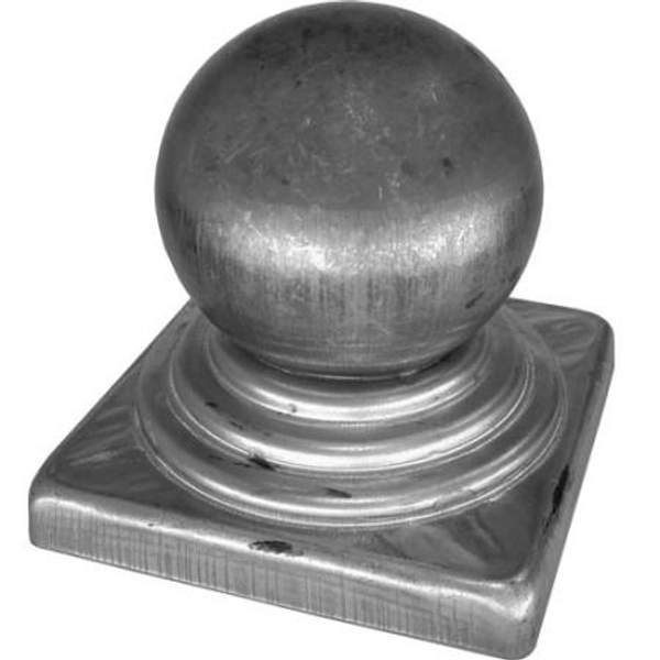 Заглушка на столб 100х100 с шаром