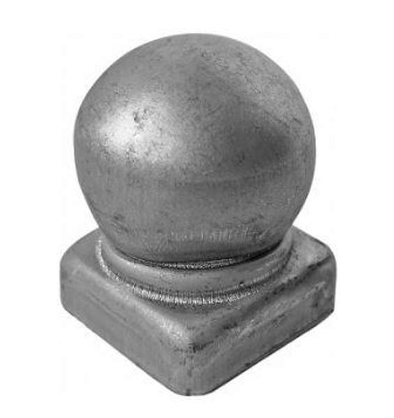 Заглушка на столб 25х25 с шаром