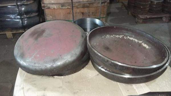 Заглушка нержавеющая эллиптическая DN 125 139,7х3 мм AISI 304 приварная