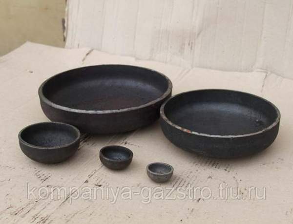 Заглушки эллиптические Ду45х3 Ст09Г2С