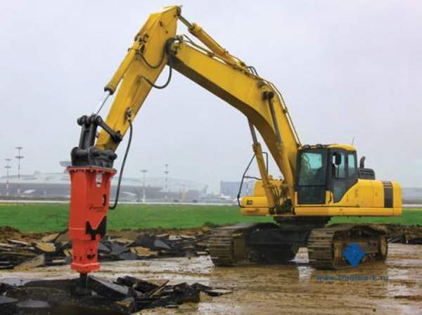 Заказ спецтехники с гидромолотом (бетонолом)