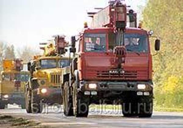 Заказ услуг автокрана 25 тонн в г. Луга