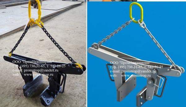 Захват клещевой для плоских панелей