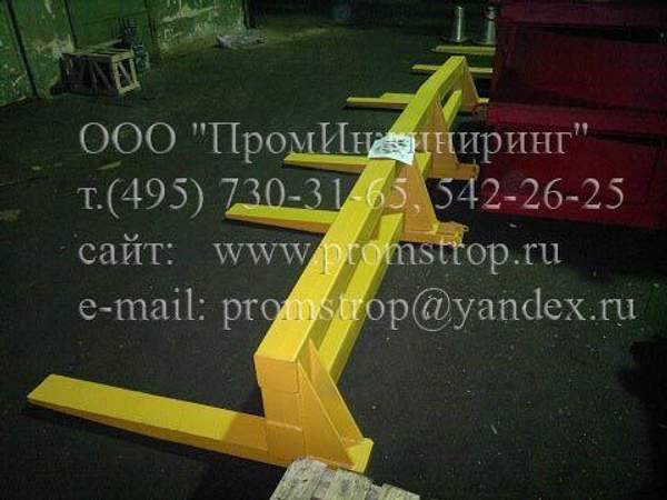 Захват вилочный для профиля для погрузчика 1,5 т