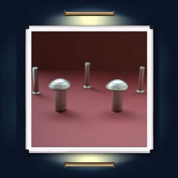 Заклепка ГОСТ 10299-80 с полугруглой головкой