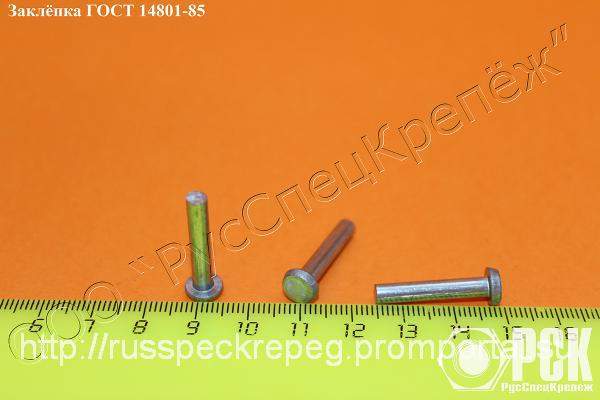 Заклепка ГОСТ 14800-85