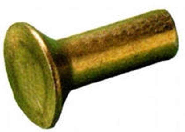 Заклепка латунная под молоток