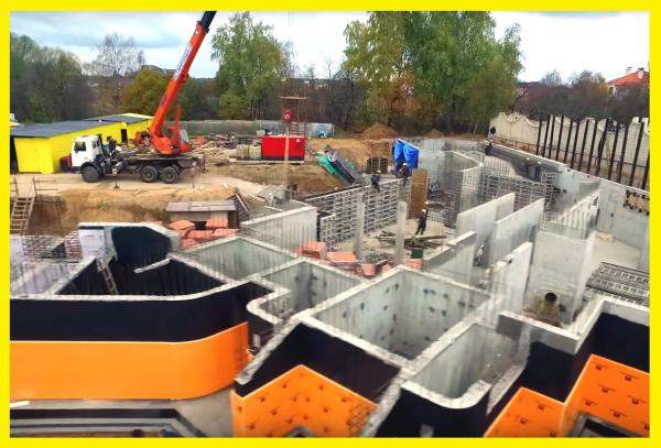 Заливка фундамента бетоном м3 куб