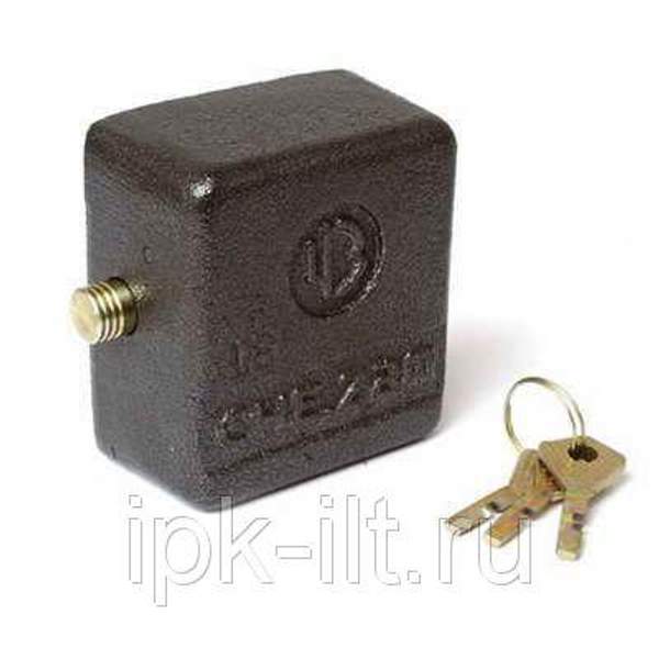 Замок гаражный накладной (кирпич) ВС 2-10