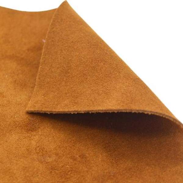 Замша натуральная в листах Галерея А5 (21 x 14.8см) 100% кожа 32 кэмел