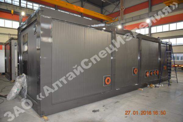 ЗАО "АлтайСпецИзделия" производит: блочная кустовая насосная станция