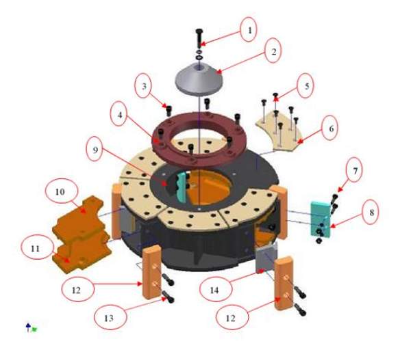Запасные части на КМД, КСД600,900,1200, 1750 новые