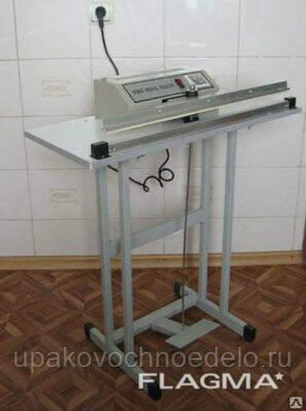 Запайщик пакетов напольный педальный ножной серии FRT