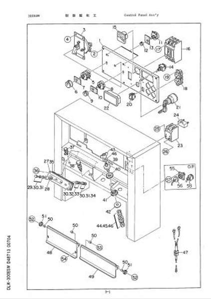 Запчасти Denyo DLW-300ESW DCW300ESW