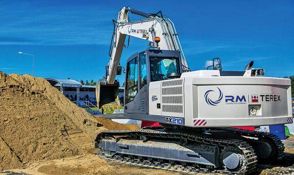 Запчасти экскаваторов RM TEREX TX210 и TX220
