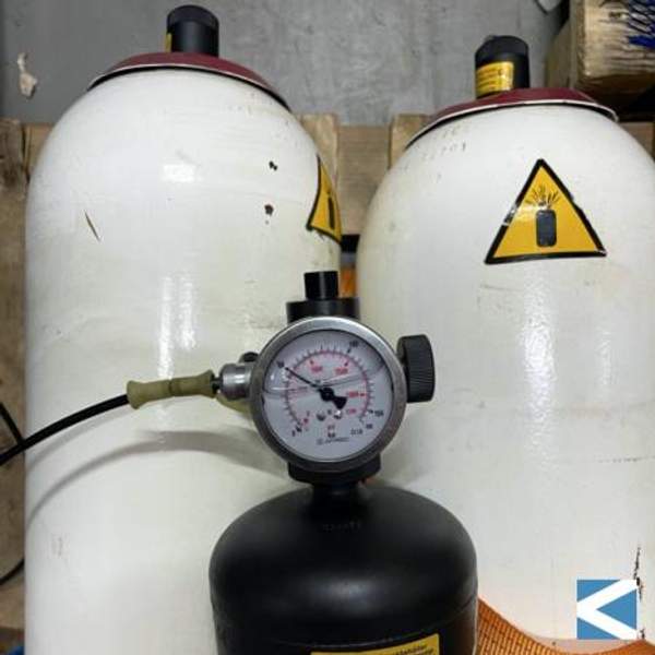 Заправка (зарядка) гидроаккумулятора азотом