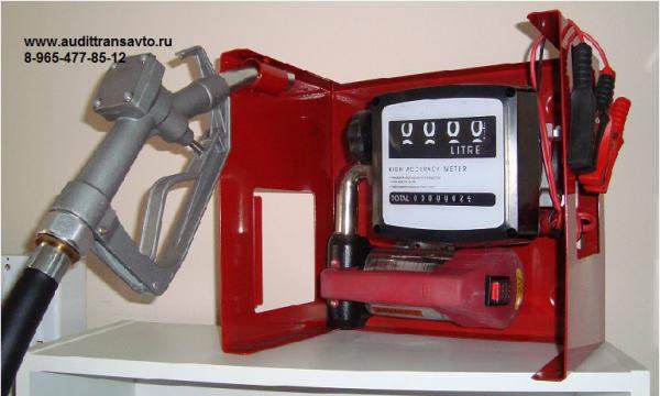 Заправочный модуль для дизельного топлива 12v / 24v, 60 л/мин