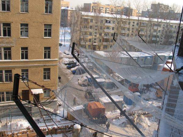 Защитно-улавливающая сетка (ЗУС)