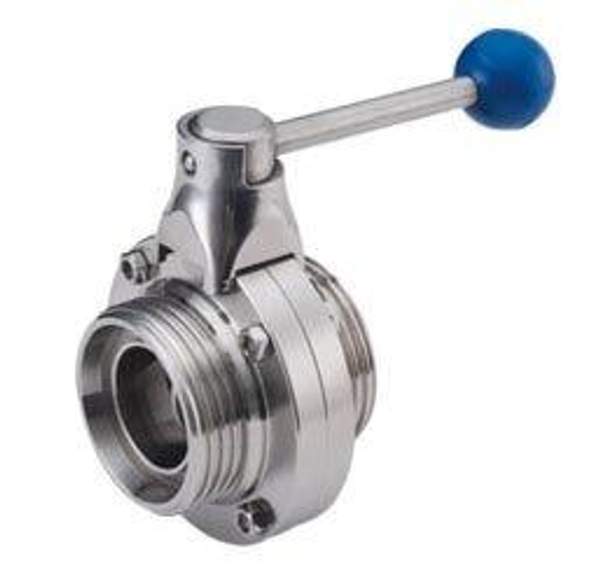 Затвор дисковый AISI 304 (m/m) DN 40