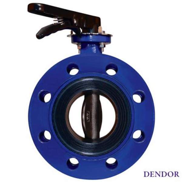 Затвор дисковый поворотный фланцевый