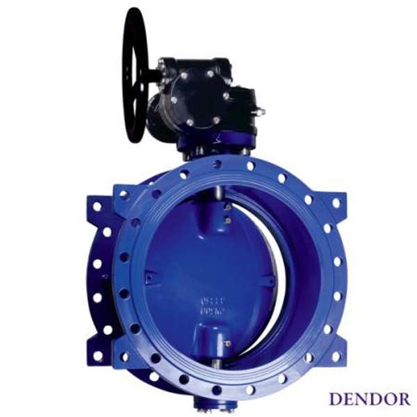 Затвор дисковый поворотный фланцевый с эксцентриситетом