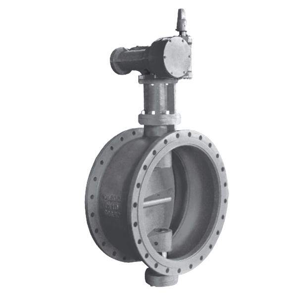 Затвор дисковый поворотный VP3448-0203 Ду150 Ру16 межфланцевый EPDM Tecofi