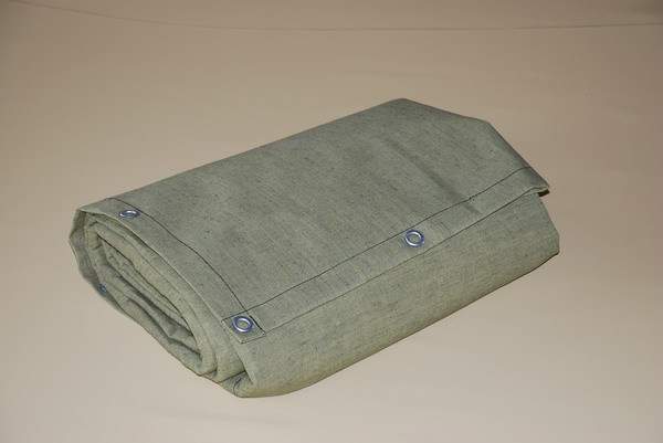 Завеса брезентовая водоотталкивающая 480 г/кв.м 4х5