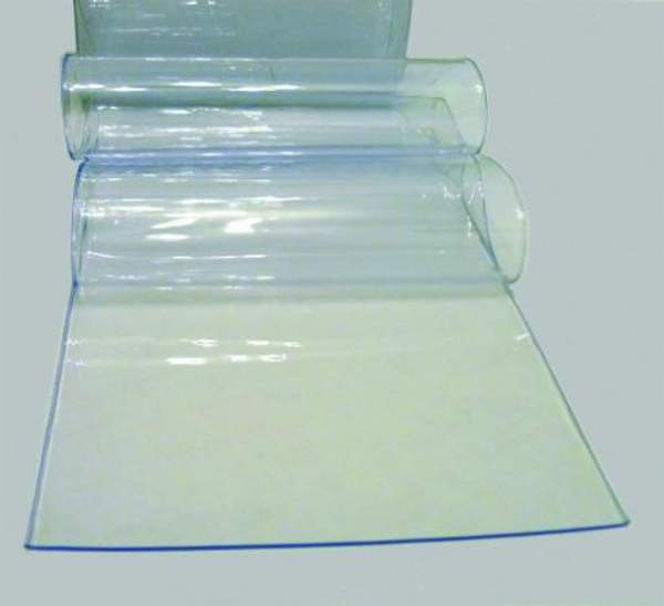 Завеса ПВХ стандартная прозрачная гладкая 3х300