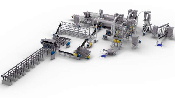 Заводы по производству древесной муки КС-2000 (линия гранулирования)