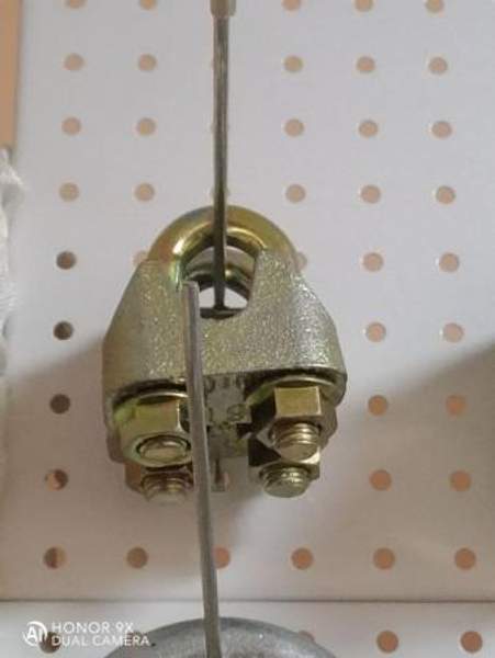 Зажим канатный din 1142 д. 30 мм.