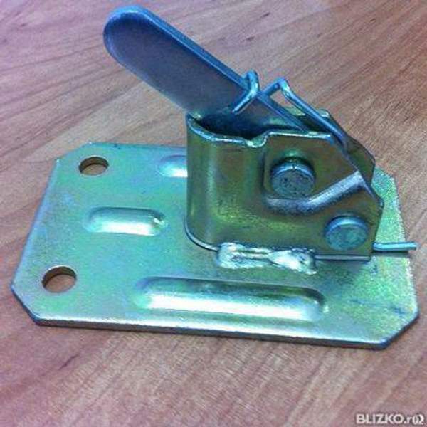 Зажим пружинный усиленный оцинк