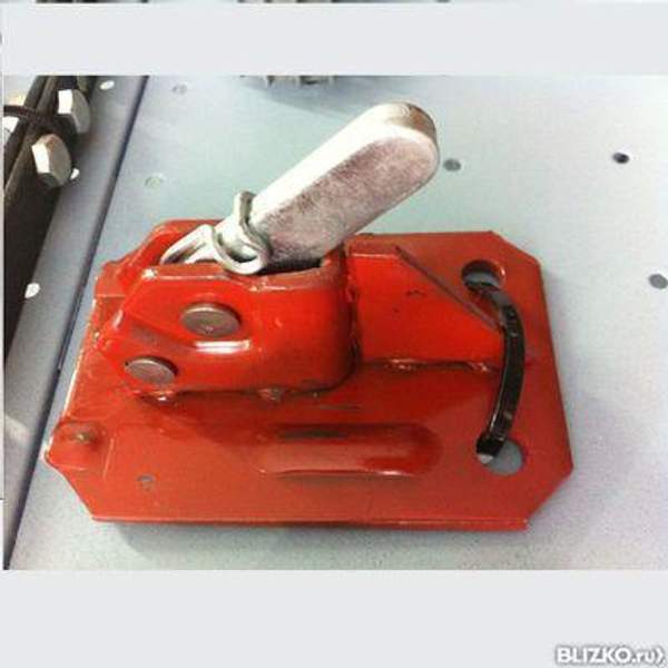 Зажим пружинный усиленный с ребром жесткости