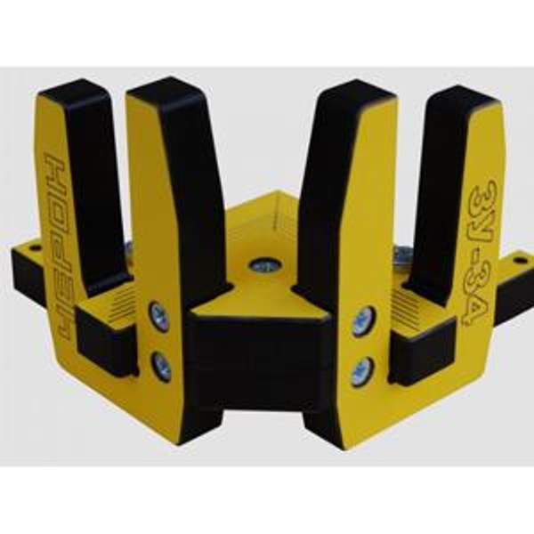 Зажимное устройство для ящиков ЗУ-34 (1 угол + 2 зажима)