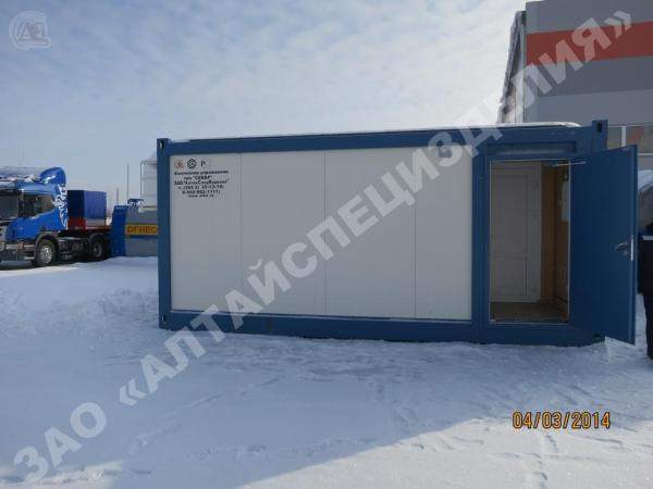 Здания блочно-модульные