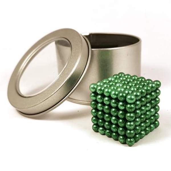 Зеленый неокуб - 216 шариков диаметром 5 мм.