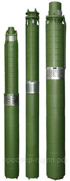 Зеленый погружной насос ЭЦВ